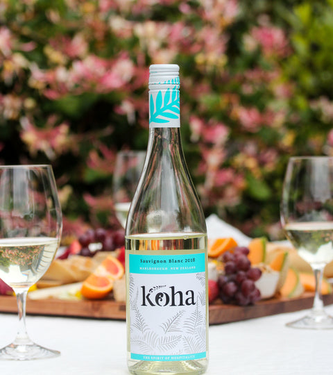 Koha Sauvignon Blanc reviewed on Bon Appetit