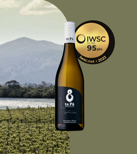 Gold Medal for te Pa Signature Series Sauv at the IWSC