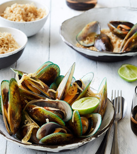 Recipe: Sauv with sake mussels